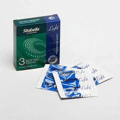 Презервативы Sitabella Light с продлевающим эффектом точечные 3 шт — купить в секс-шопе LoveDoctor