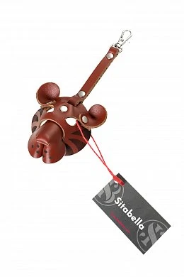 Сувенир Sitabella маска Тигр -брелок коричневый — фото 5