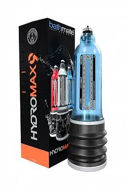 Гидропомпа Bathmate Hydromax 9 голубая 32,5 см — купить в секс-шопе LoveDoctor