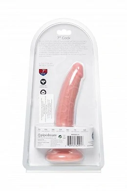 Фаллоимитатор 7" COCK на присоске телесный — фото 12