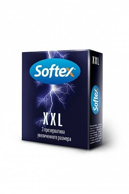 Презервативы Softex XXL увеличенного размера № 3 шт — купить в секс-шопе LoveDoctor