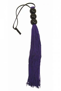 Плетка S&M SMALL WHIP - PURPLE фиолетовая 25 см — купить в секс-шопе LoveDoctor
