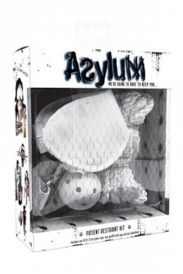 Набор Asylum Patient Restraint Kit: кляп, маска и веревка-фиксация — купить в секс-шопе LoveDoctor