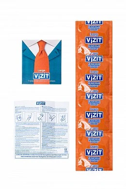 Презервативы Vizit увеличенного размера № 3 — фото 7