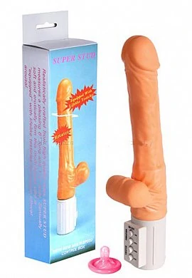 Вибратор реалистик Super Stud 26 см — купить в секс-шопе LoveDoctor