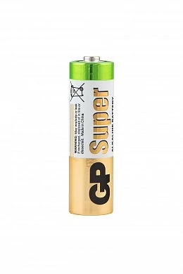 Алкалиновые батарейки GP Super Alkaline 15А АA 10 шт в пленке — фото 3