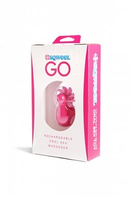Клиторальный вибростимулятор Sqweel Go Pink розовый — купить в секс-шопе LoveDoctor