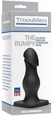 Анальная пробка TitanMen Rumpy черная 16,5 см — фото 2