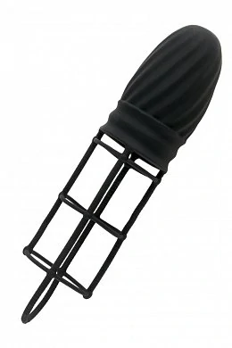 Насадка Fantasy X-tensions Silicone Gladiator Extension черная — фото 3