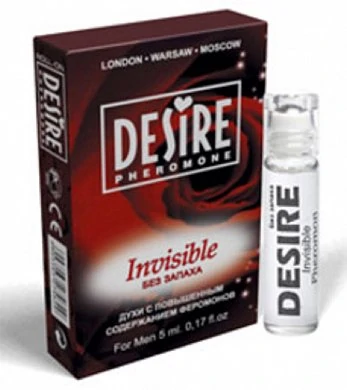 Мужские духи Desire Invisible 5 мл — фото 3