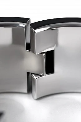 Наручники широкие Toyfa Metal серебристые — фото 8