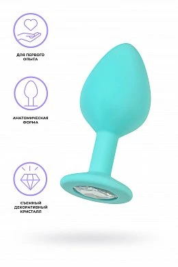 Анальная втулка Eromantica Cherr мятная 8 см — купить в секс-шопе LoveDoctor
