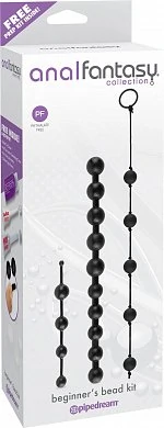 Набор бус анальных Beginner's Bead Kit черный — купить в секс-шопе LoveDoctor