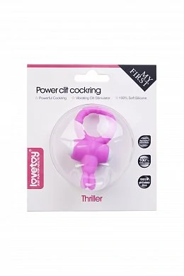 Виброкольцо розовое LoveToy 6,5 см — купить в секс-шопе LoveDoctor