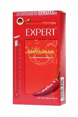Презервативы Expert ''Афродизиак'' с разогревающим эфектом 12 шт — фото 2
