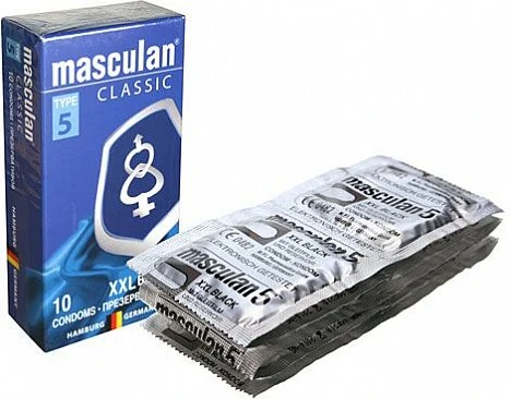 Презервативы Masculan XXL Black — купить в секс-шопе LoveDoctor