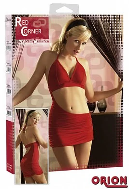 Мини платье красного цвета Red Corner Minikleid S — купить в секс-шопе LoveDoctor