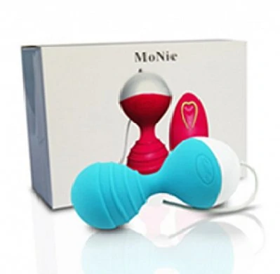Вагинальные шарики с вибрацией MoNie голубые — купить в секс-шопе LoveDoctor