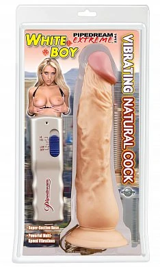 Вибратор White Boy Vibrating Natural — купить в секс-шопе LoveDoctor
