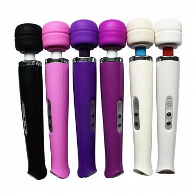Вибромассажер Hitachi Magic Wand беспроводной 10 режимов розовый — фото 3