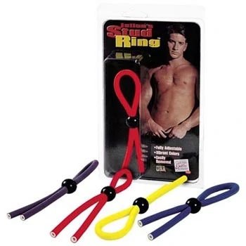 Эрекциональное кольцо лассо Stud Ring оранжевое — купить в секс-шопе LoveDoctor
