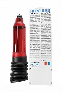 Гидронасос для увеличения члена Bathmate Hercules красный 30 см — фото 7