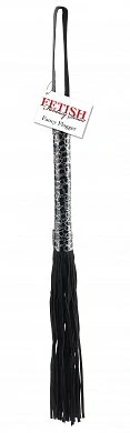 Плеть черная Fancy Flogger Black — купить в секс-шопе LoveDoctor
