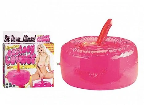 Вибратор на подушке Extasy Lounge Vibrating pink — купить в секс-шопе LoveDoctor