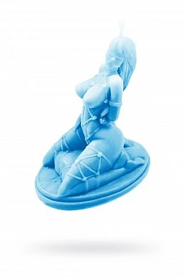 Свеча интерьерная Шибари синяя 95 г — купить в секс-шопе LoveDoctor