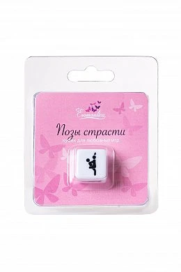 Игральный кубик Eromantica Позы страсти — купить в секс-шопе LoveDoctor