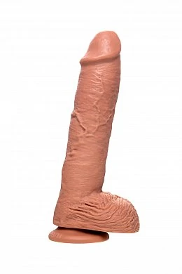Фаллоимитатор Pipedream,King Cock10" Cock with balls -Tan — фото 4