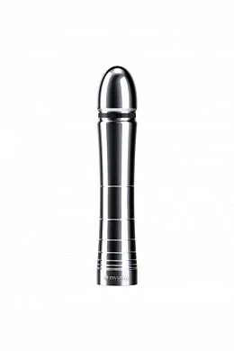 Фаллоимитатор Mystim Glossy Glen электростимуляция хирургическая сталь 14 см — фото 2