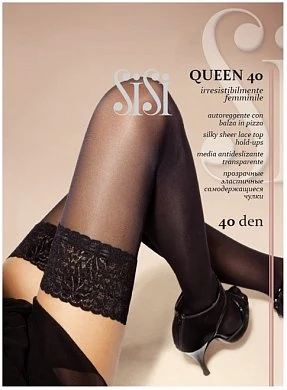 Чулки SISI Queen 40 den — купить в секс-шопе LoveDoctor