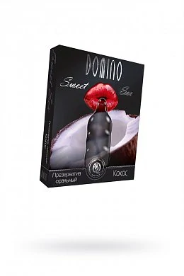 Презервативы для орального секса со вкусом кокоса Domino 3 шт — купить в секс-шопе LoveDoctor