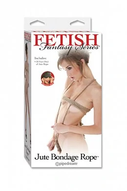 Веревка для бондажа Fetish Fantasy Series Jute Bondage Rope 9м бежевая — купить в секс-шопе LoveDoctor