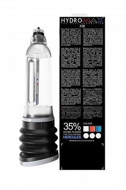 Гидронасос для увеличения члена Bathmate Hydromax X30 Crystal 30 см — фото 9
