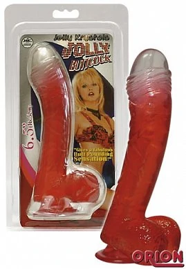 Фаллоимитатор Jolly buttcock dildo красный 17 см — купить в секс-шопе LoveDoctor