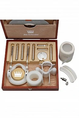 Устройство для увеличения пениса Jes-Extender Silver — купить в секс-шопе LoveDoctor