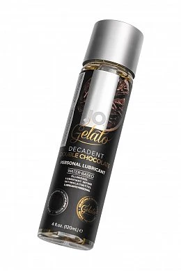 Съедобный лубрикант JO Gelato Double Chocolate двойной шоколад 120 мл — купить в секс-шопе LoveDoctor