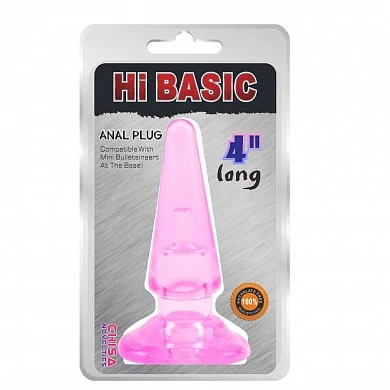 Анальная втулка Sassy Anal Plug розовая 8,5 см — купить в секс-шопе LoveDoctor