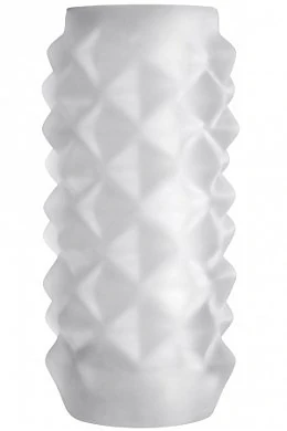 Мастурбатор OPTIMALE Reversible UR3 Stroker - Studs - Clear - двойное удовольствие (1)