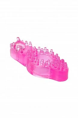 Эрекционное кольцо со стимуляцией клитора Silicone Love Ring 2 см — фото 4