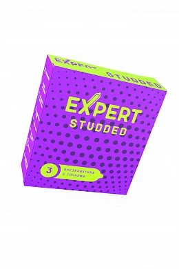 Презервативы Expert Studded точечные №3 — фото 2
