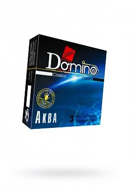 Презервативы Luxe Domino Classics Аква № 3 — купить в секс-шопе LoveDoctor