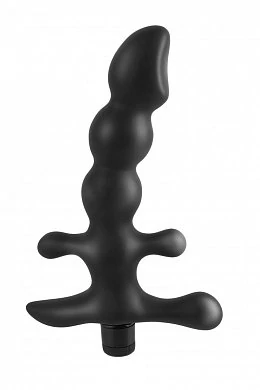 Вибровтулка анальная Perfect Grip Prostate Massager черная — фото 3