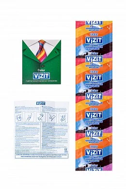 Презервативы Vizit цветные ароматизированные № 3 — фото 9