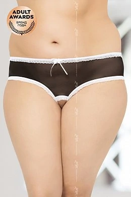 Трусики Softline Collection черный XL — купить в секс-шопе LoveDoctor