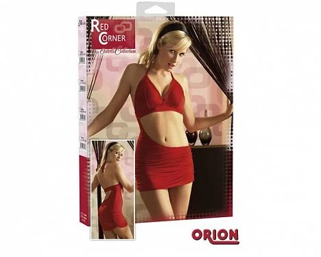 Мини платье красного цвета Red Corner Minikleid — купить в секс-шопе LoveDoctor