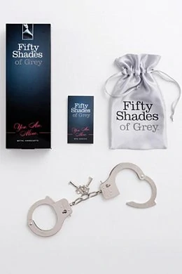 Наручники металлические Metal Handcuffs Fifty Shades of Grey — купить в секс-шопе LoveDoctor