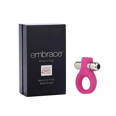 Вибронасадка Embrace Lovers Ring - Pink розовая — купить в секс-шопе LoveDoctor